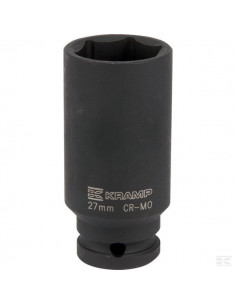 Klucz nasadowy udarowy przedłużany 6-kt. 1/2", 27 mm...