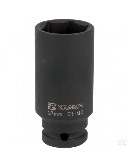 Klucz nasadowy udarowy przedłużany 6-kt. 1/2", 27 mm 1803544627KR
