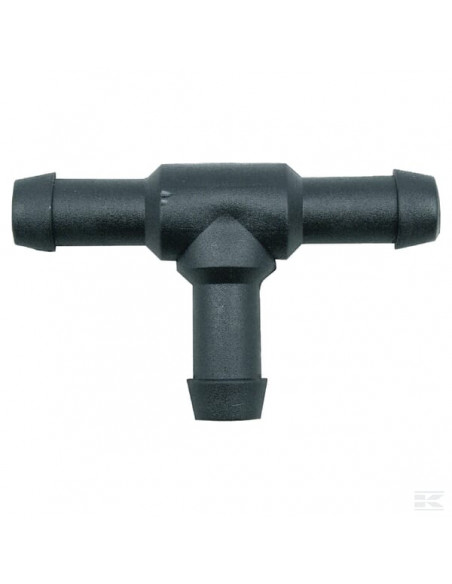 Trójnik z tworzywa sztucznego z króćcem na wąż Ø 12.5 mm 65004046050001