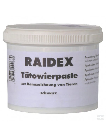 Tusz pasta do tatuownic, czarny, 600 g 1592361600