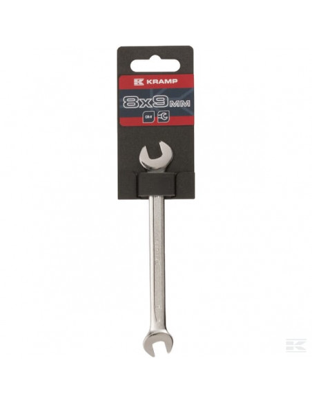 Klucz płaski, 8x9 mm, Kramp 1802080809KR