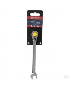 Klucz płasko-oczkowy z grzechotką, 11 mm, Kramp 1802030011KR