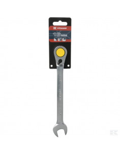 Klucz płasko-oczkowy z grzechotką, 16 mm, Kramp 1802030016KR