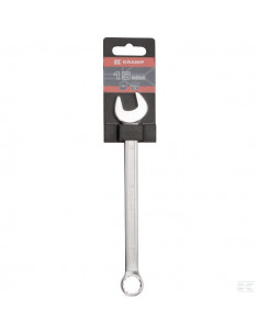 Klucz płasko-oczkowy, 15 mm, Kramp 1802025015KR