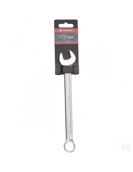 Klucz płasko-oczkowy, 17 mm, Kramp 1802025017KR