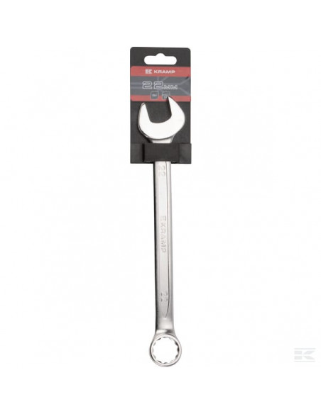Klucz płasko-oczkowy, 22 mm, Kramp 1802025022KR