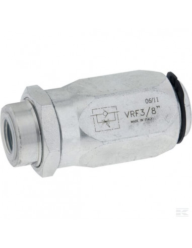 Zawór dławiąco - zwrotny baryłkowy VRF, G3/8" C056V0550