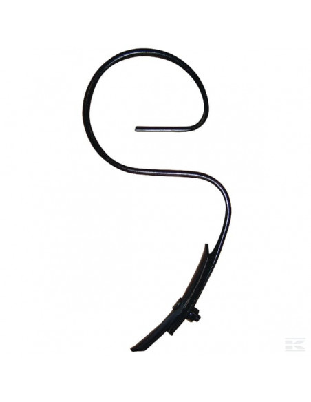 Ząb sprężynowy, 25x8x365 mm z redliczką CP60