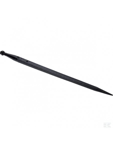 Ząb ładowacza, prosty, profil podwójne T 36x810 mm końcówka szpiczasta z nakrętką M22x1.5 czarny gopart FT1GP