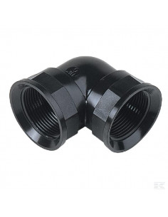 Kolanko 90° gwint wew./ gwint wew. z pierścieniami...