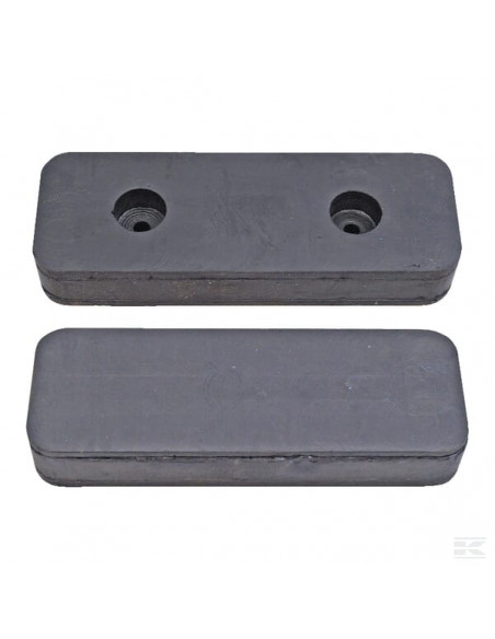 Zderzak gumowy, 195 x 65 x 30 12897032010010