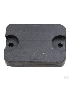 Zderzak gumowy, 95 x 65 x 20 12897032010020