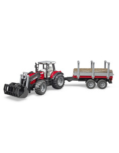 Ciągnik Massey Ferguson 7480 Z Ładowaczem Czołowym I...