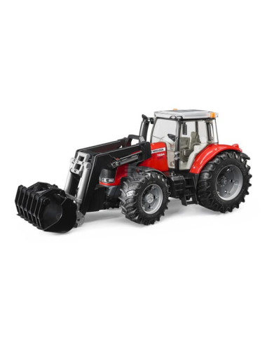 Ciągnik Massey Ferguson 7600 Z Ładowaczem